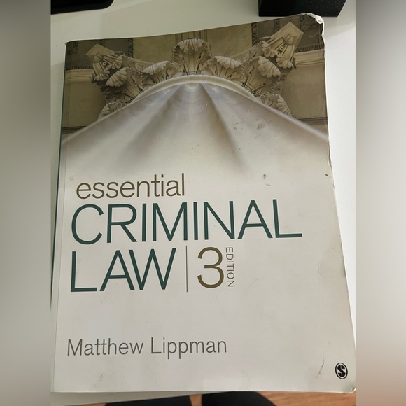 Essential Criminal Law 3rd Edition 3rd Edition - Picture 1 of 6